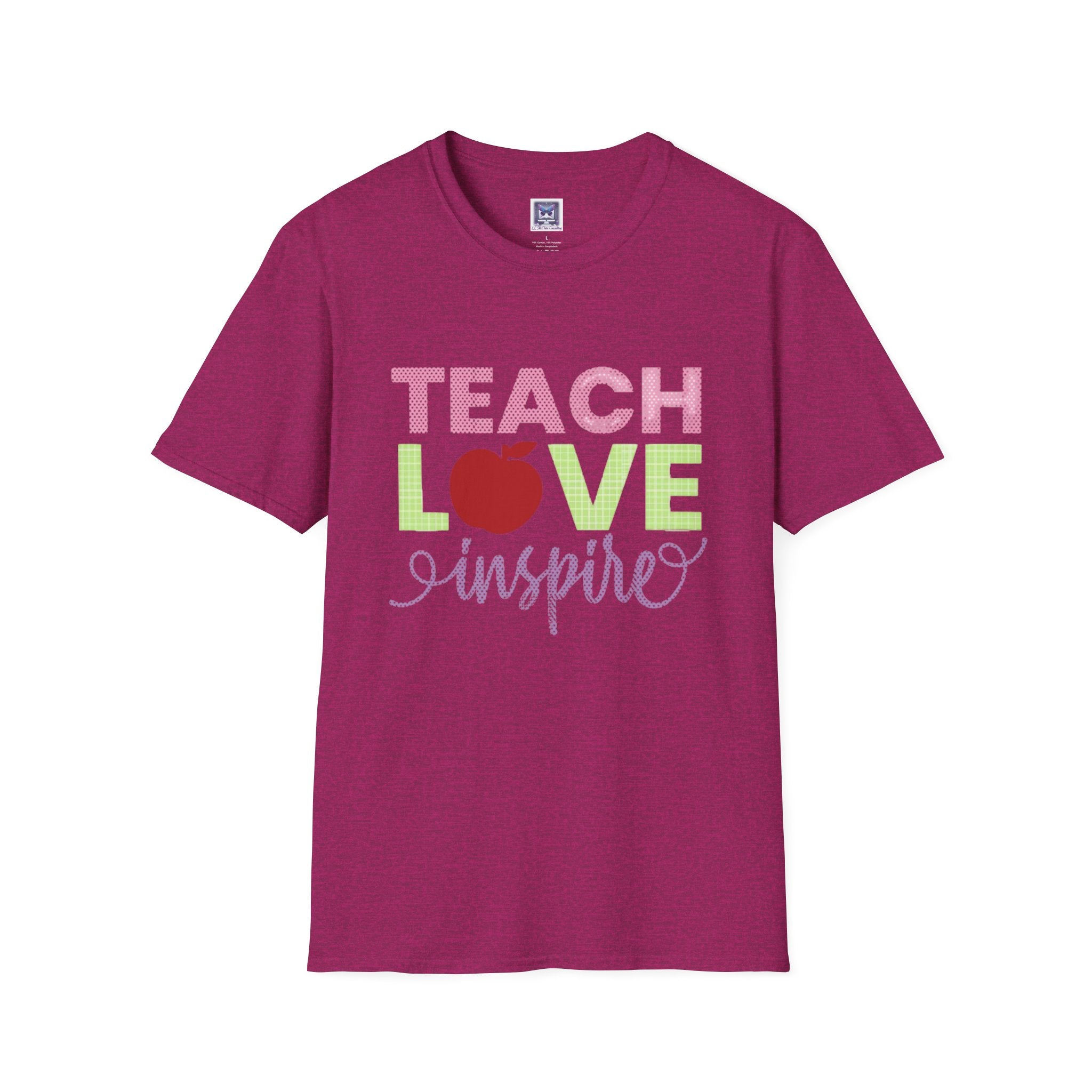 Teach Love Inspire Unisex Softstyle T-Shirt