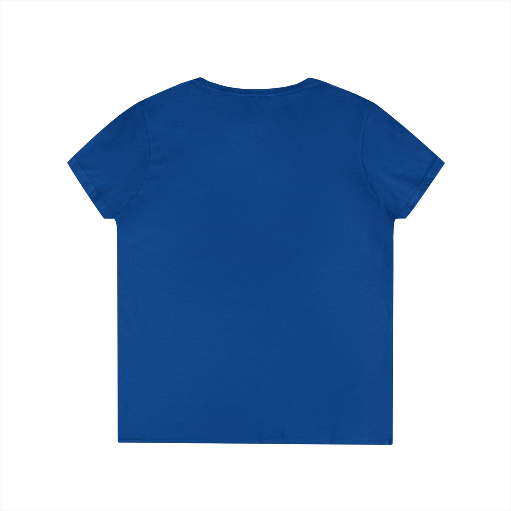 Riding Solo Valentine Ladies V-Neck Tee