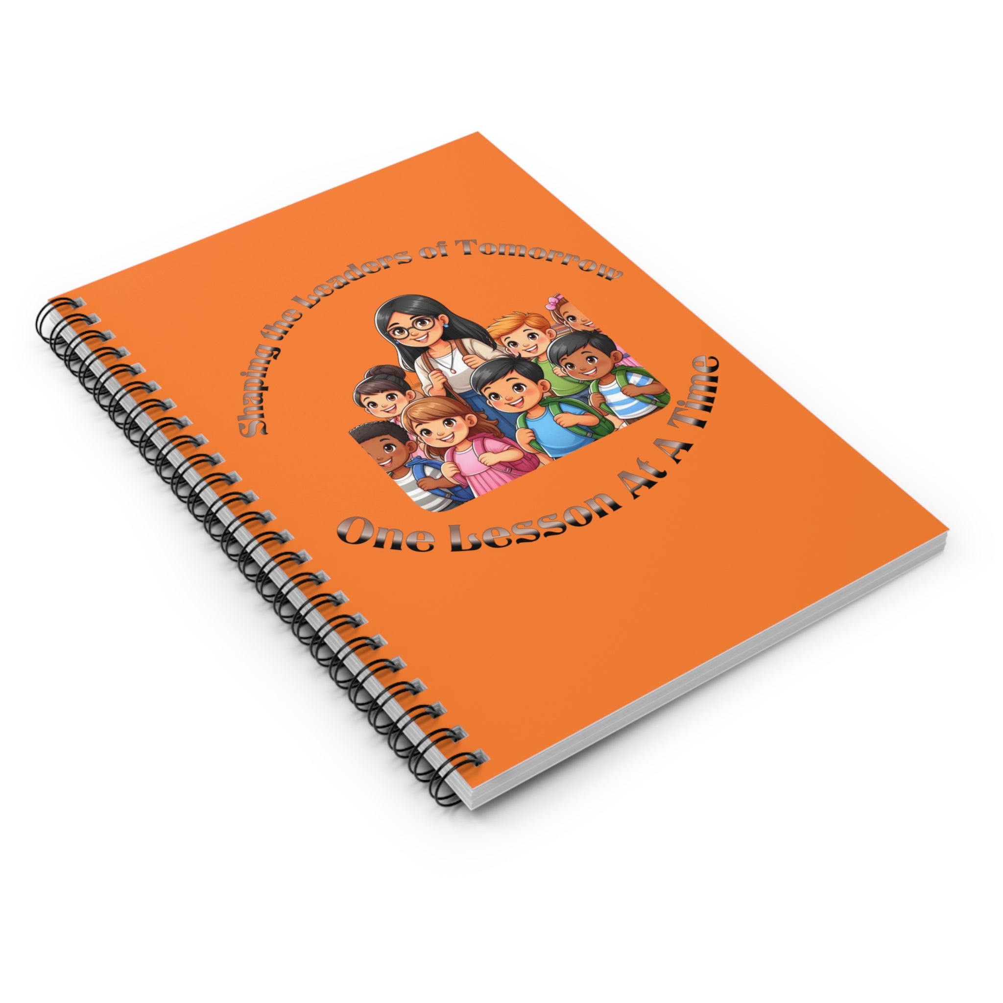 Shaping the Leaders of Tomorrow Crusta Spiral Notebook - Ruled Line