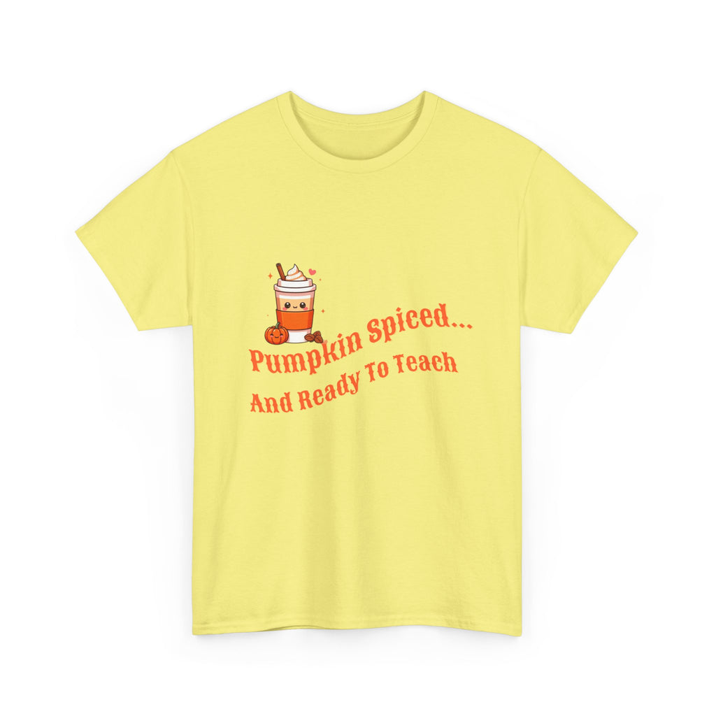 Pumpkin Spiced Unisex Heavy Cotton Tee