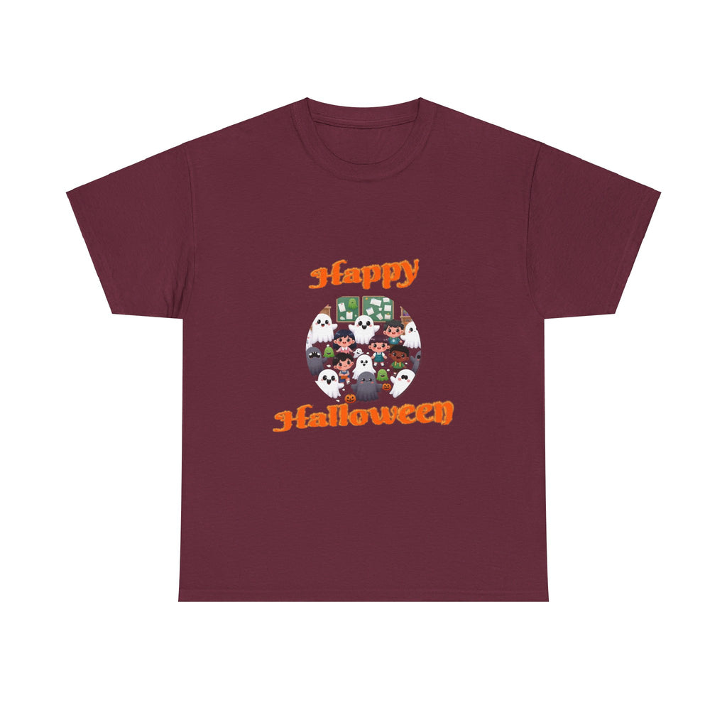 Happy Halloween Unisex Heavy Cotton Tee