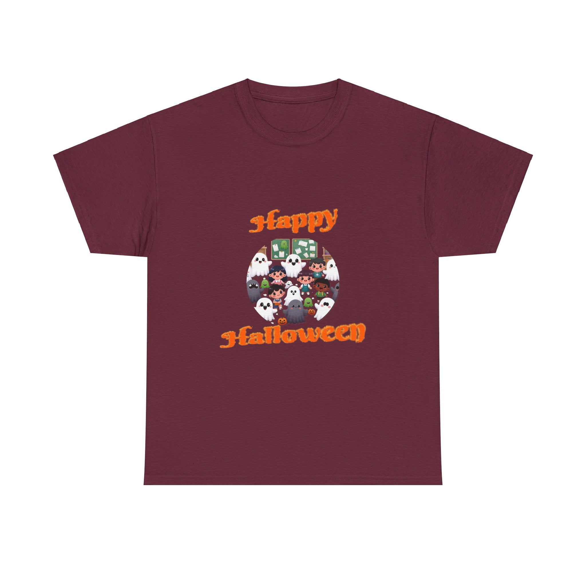 Happy Halloween Unisex Heavy Cotton Tee