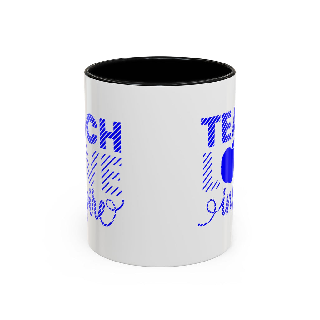 Teach Love Inspire Accent Coffee Mug