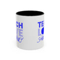 Teach Love Inspire Accent Coffee Mug