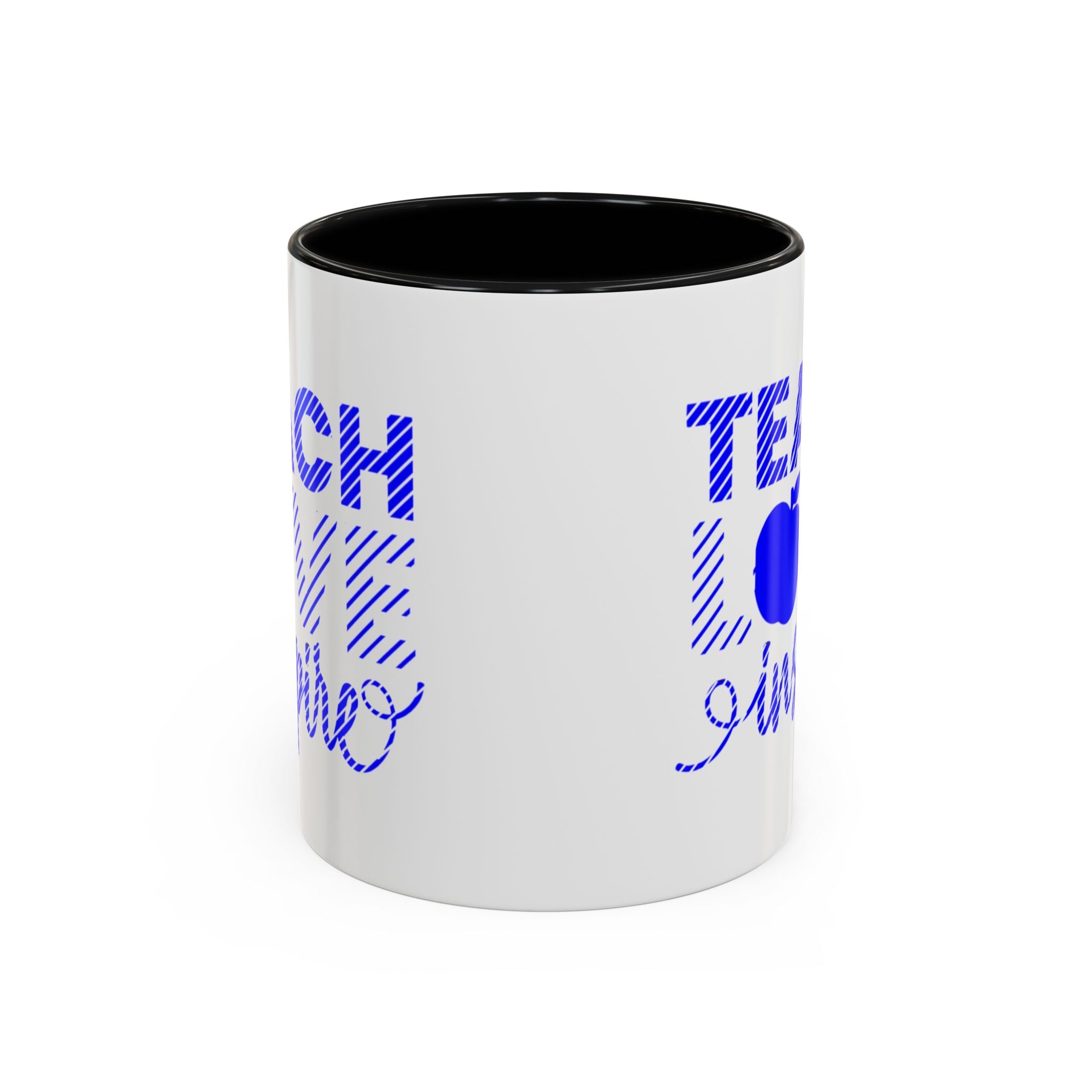 Teach Love Inspire Accent Coffee Mug