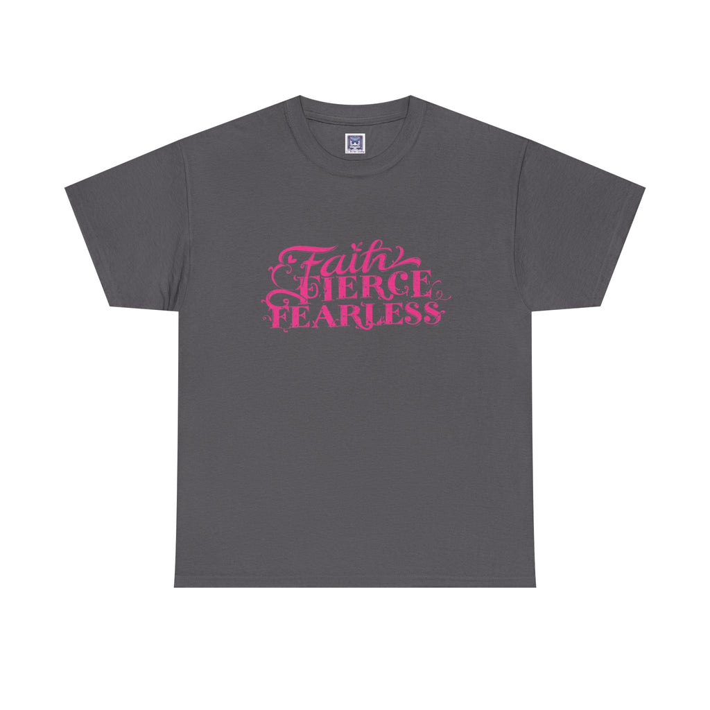 MVC Goes Pink: Faith, Fierce, Fearless Cotton Tee