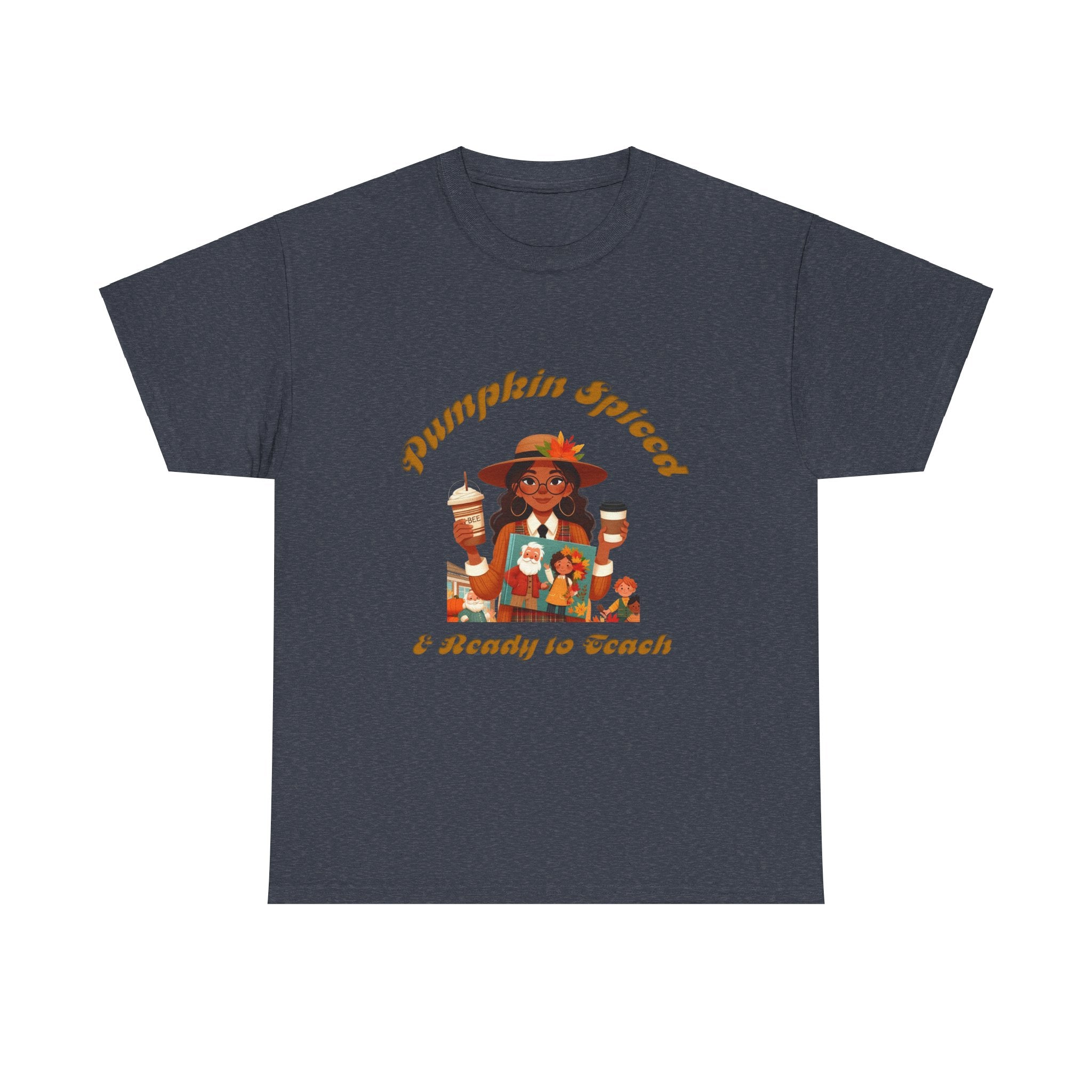 Pumpkin Spiced 2 Unisex Heavy Cotton Tee