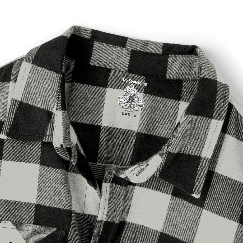 Do Something Unisex Flannel Shirt