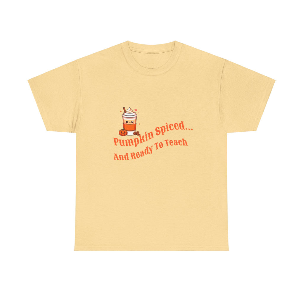 Pumpkin Spiced Unisex Heavy Cotton Tee