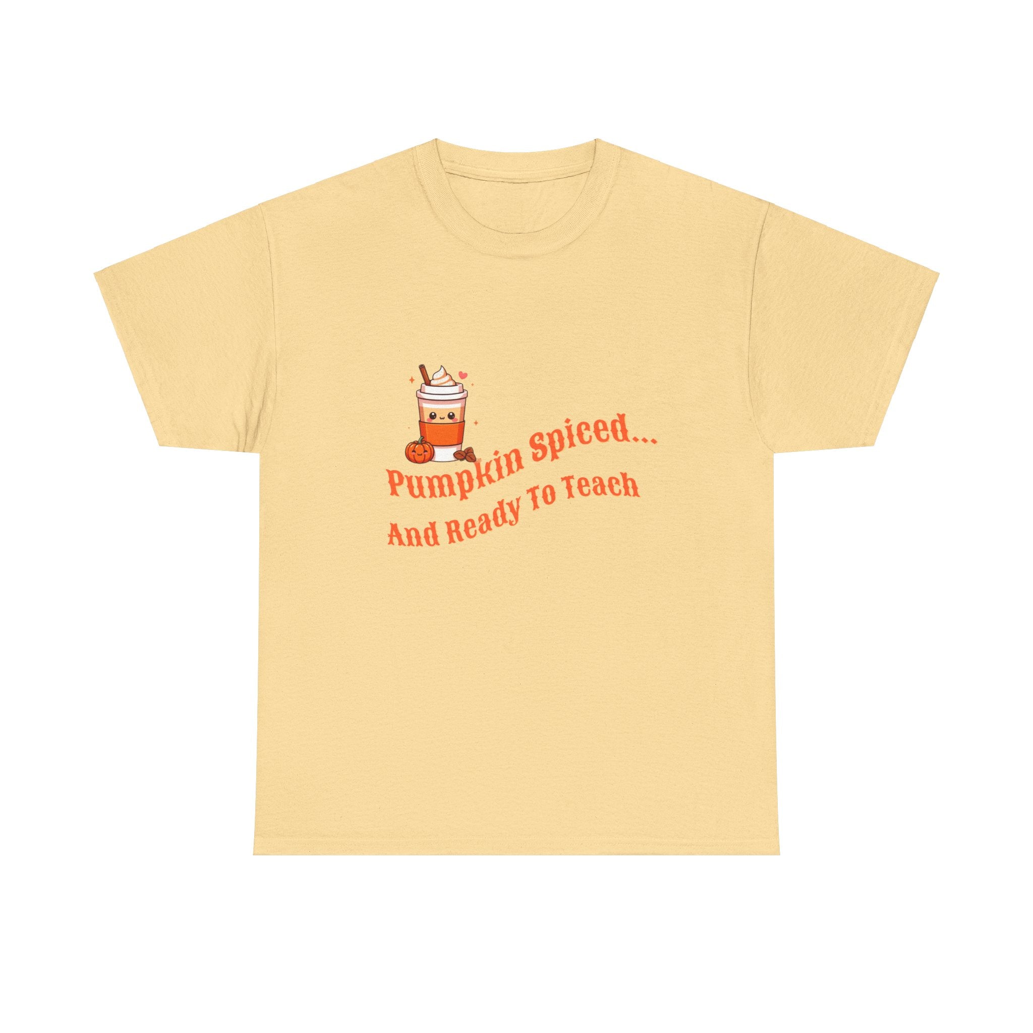 Pumpkin Spiced Unisex Heavy Cotton Tee