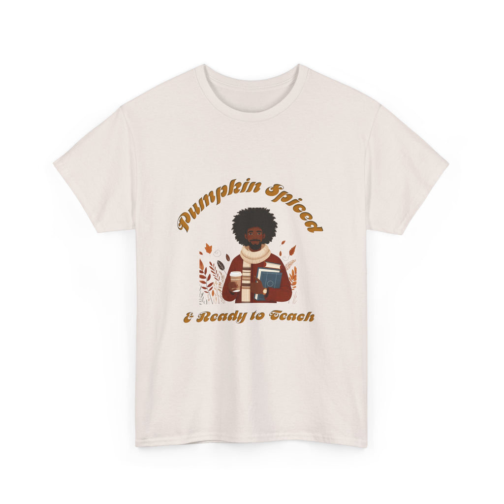 Pumpkin Spiced 4 Unisex Heavy Cotton Tee