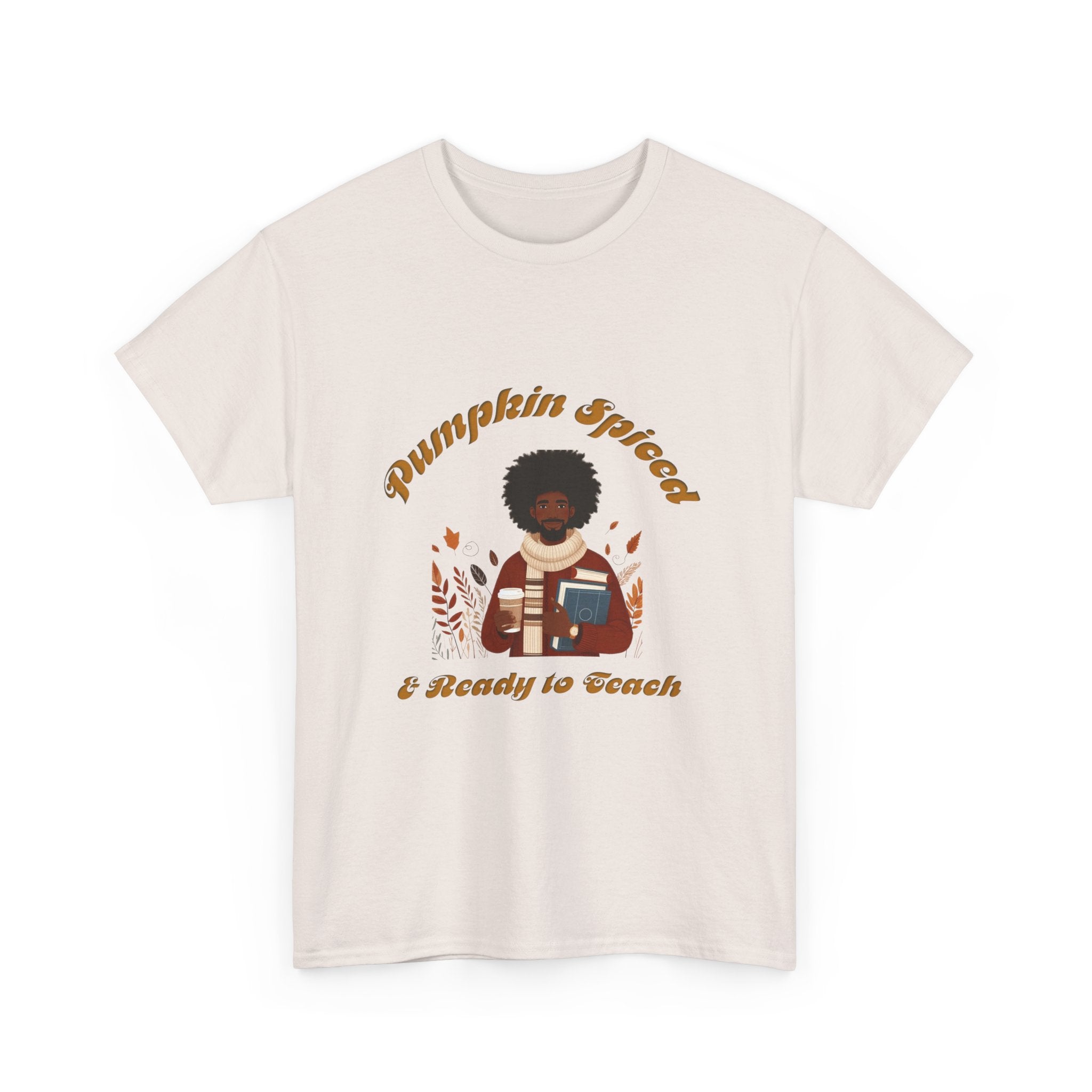 Pumpkin Spiced 4 Unisex Heavy Cotton Tee