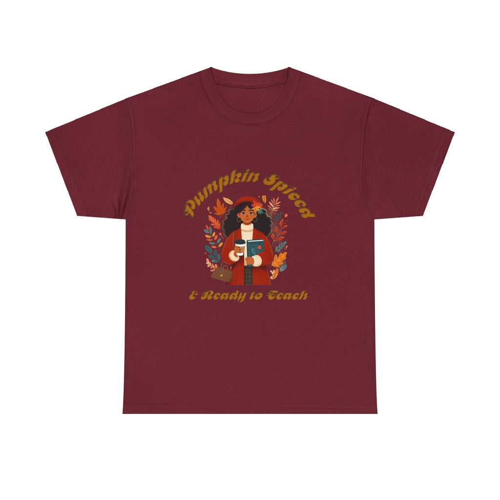 Pumpkin Spiced 1 Unisex Heavy Cotton Tee