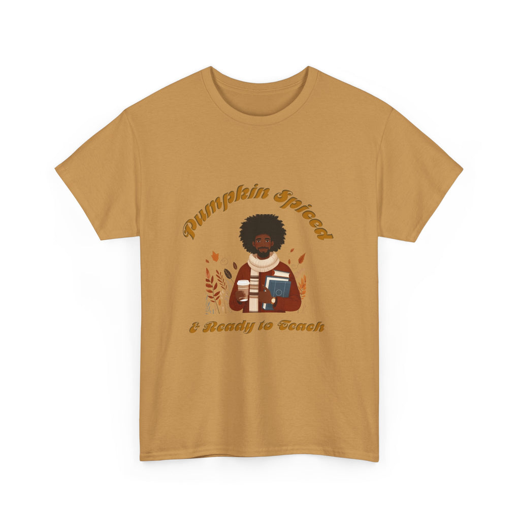 Pumpkin Spiced 4 Unisex Heavy Cotton Tee