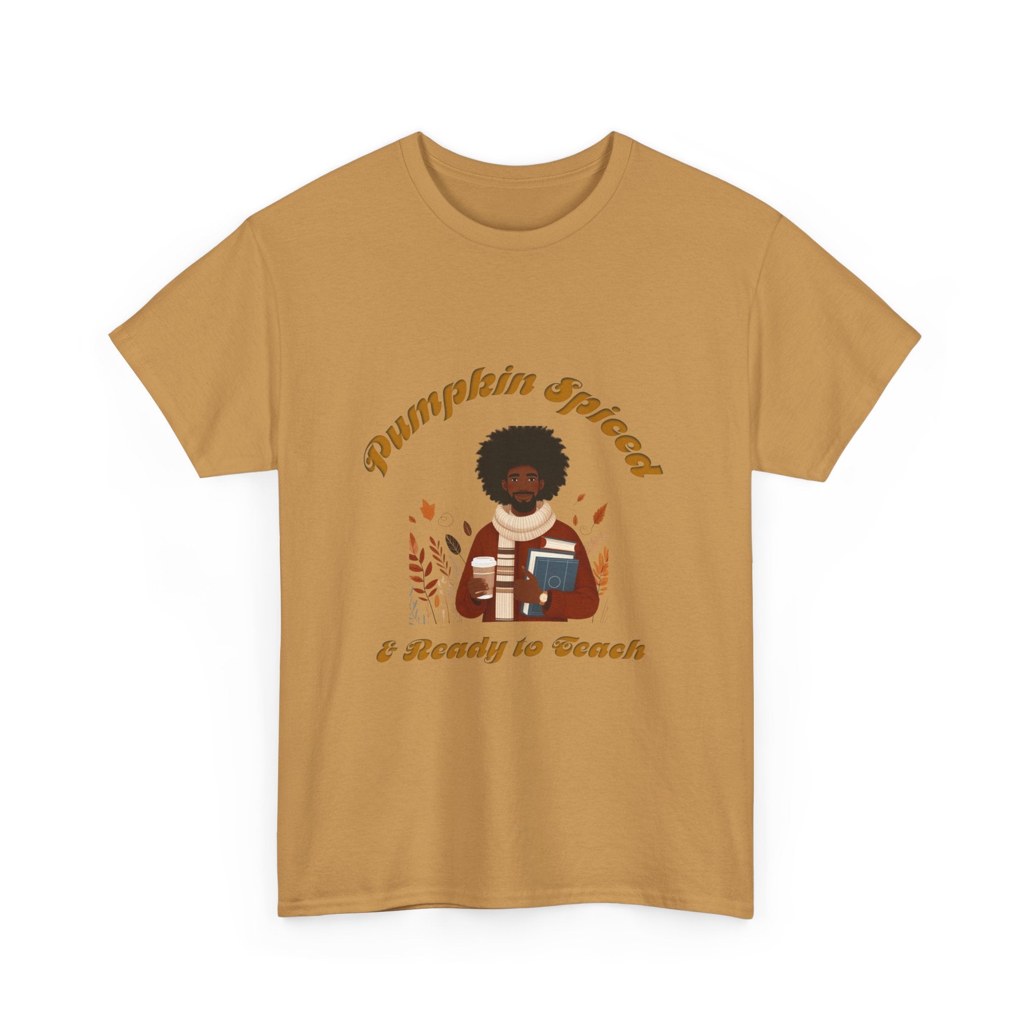 Pumpkin Spiced 4 Unisex Heavy Cotton Tee