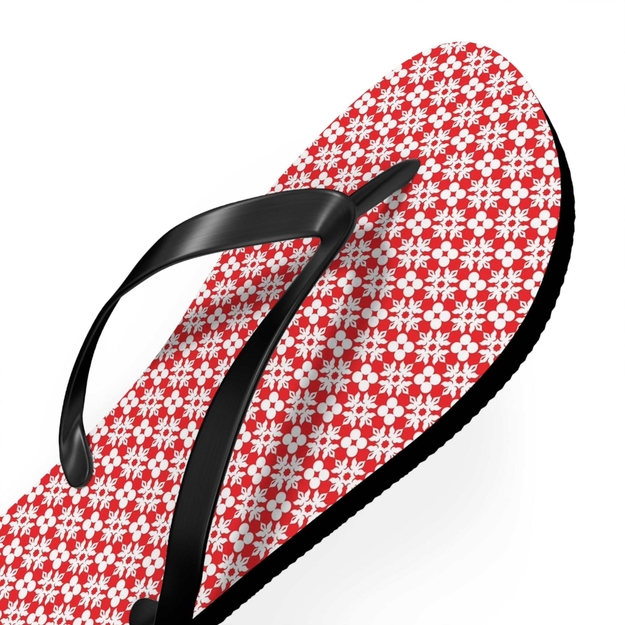 Flip Flops Flowery Red