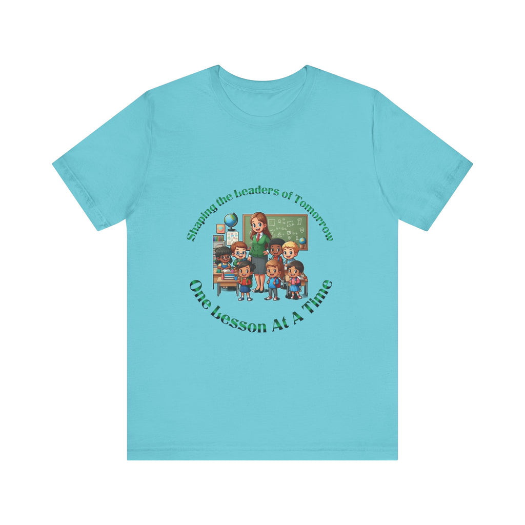 Shaping the Leaders of Tomorrow Unisex Jersey Short Sleeve Tee