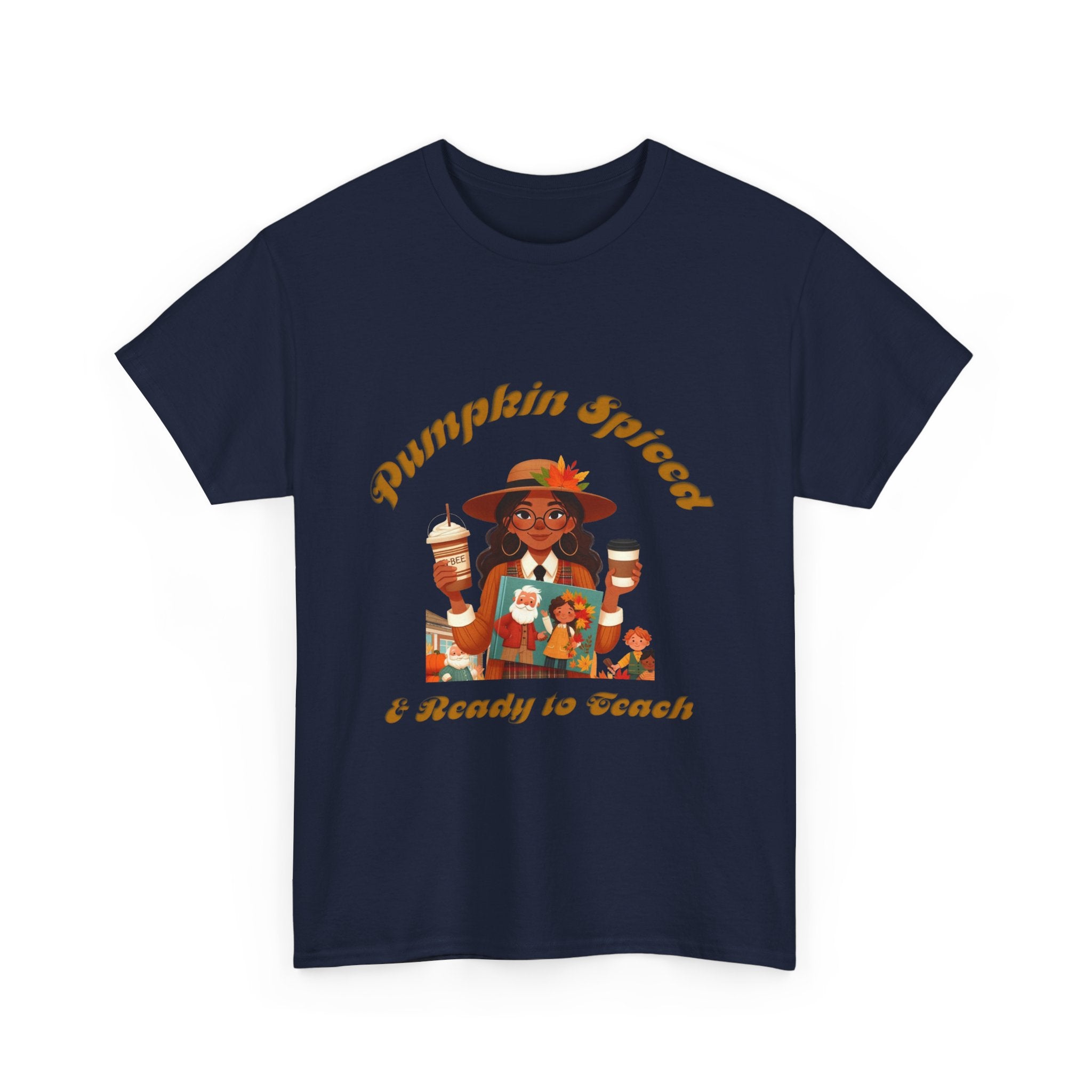 Pumpkin Spiced 2 Unisex Heavy Cotton Tee