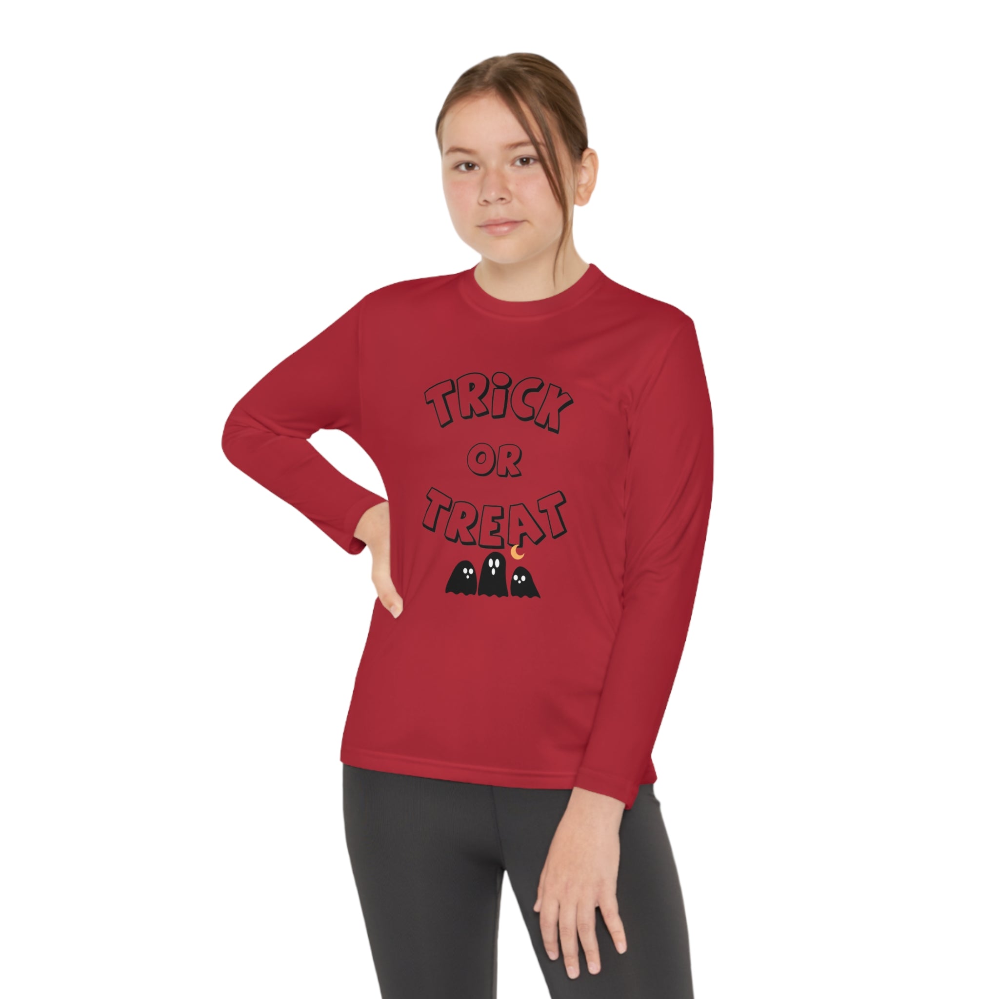 Youth Trick or Treat Long Sleeve Shirt