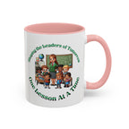 Shaping the Leaders of Tomorrow Accent Coffee Mug (11, 15oz)