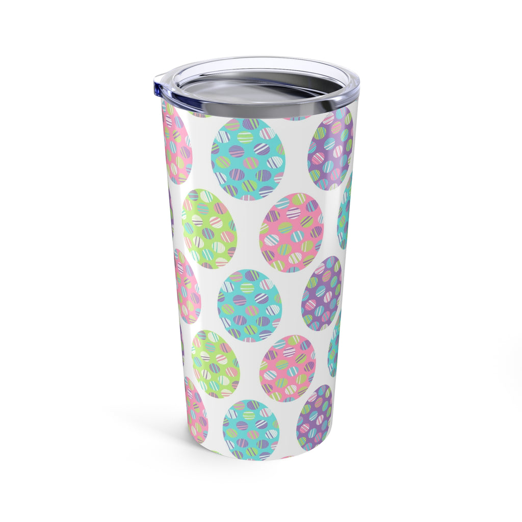 20oz Tumbler Colorful Easter Eggs