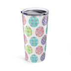 20oz Tumbler Colorful Easter Eggs