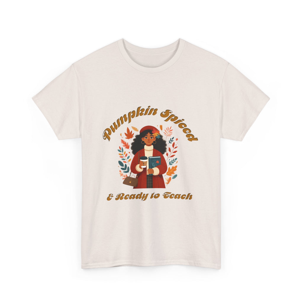 Pumpkin Spiced 1 Unisex Heavy Cotton Tee