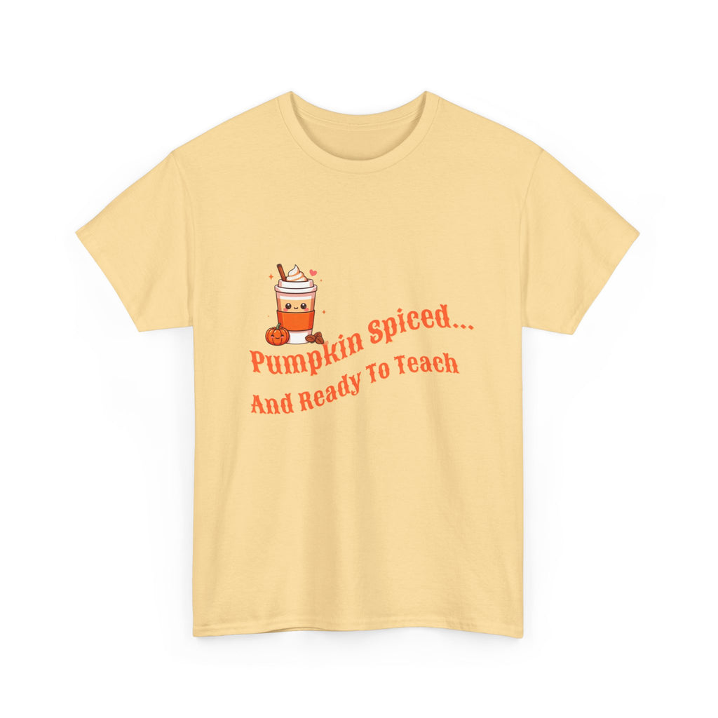 Pumpkin Spiced Unisex Heavy Cotton Tee