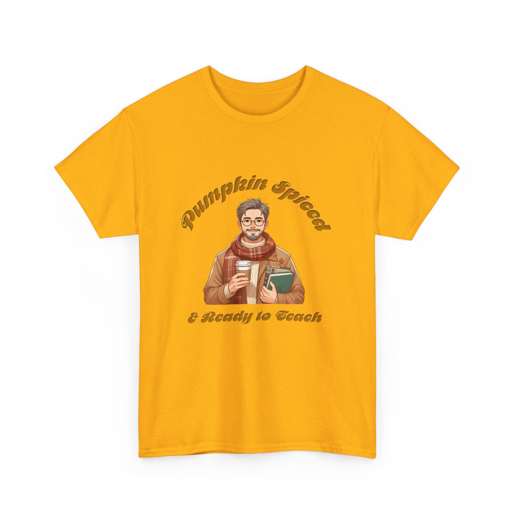 Pumpkin Spiced 7 Unisex Heavy Cotton Tee