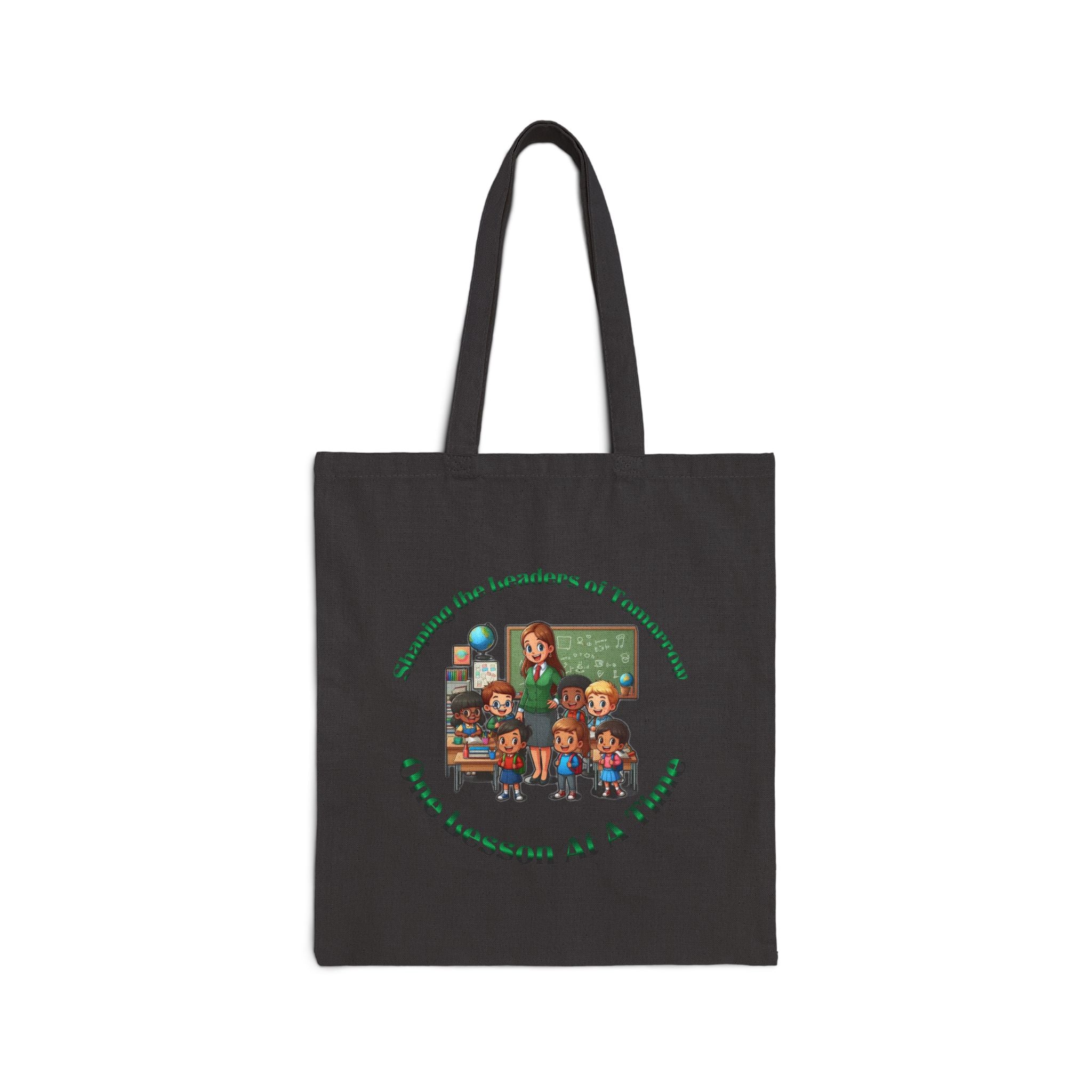 Shaping the Leaders of Tomorrow Cotton Canvas Tote Bag