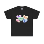 Single Hearts Valentine Unisex Tee