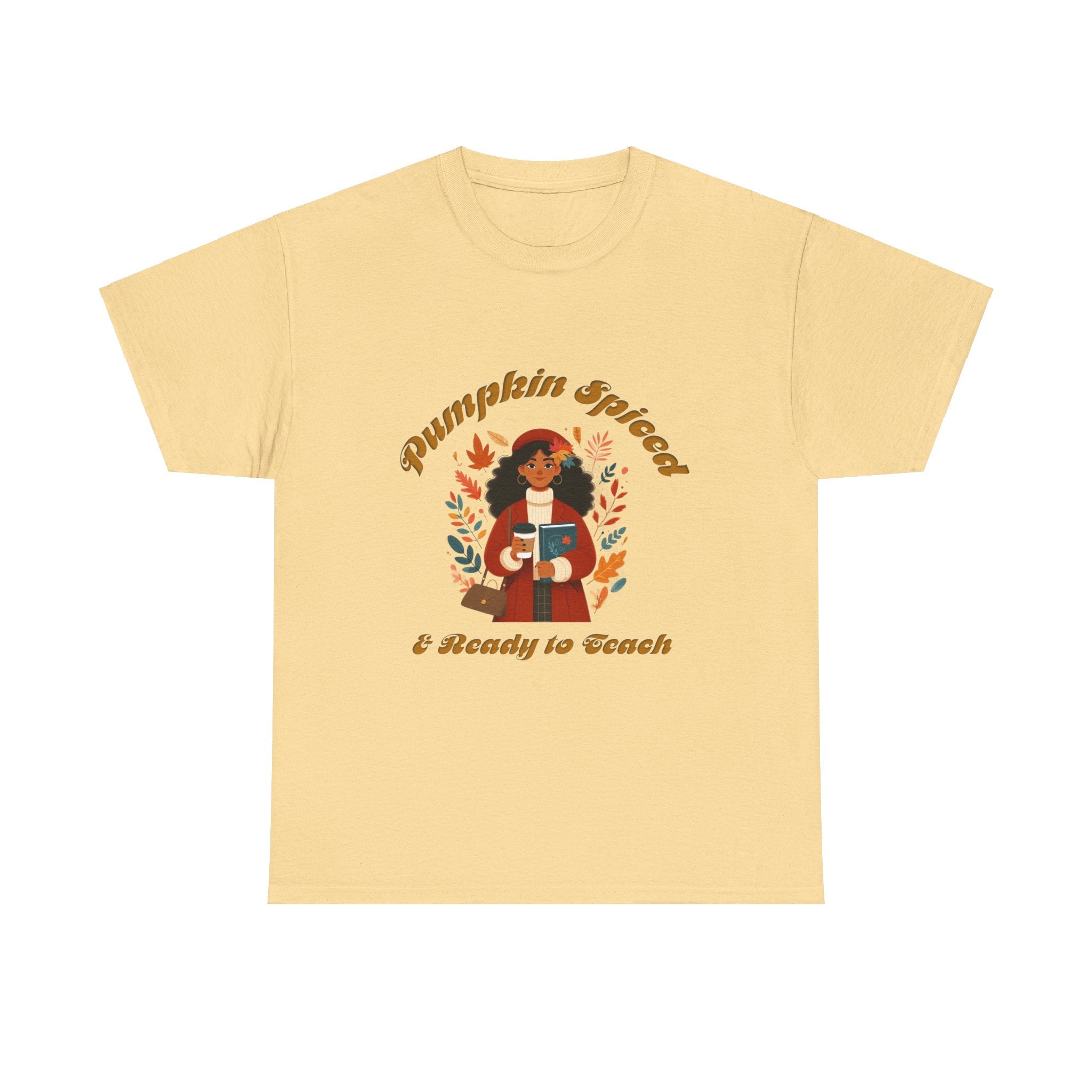 Pumpkin Spiced 1 Unisex Heavy Cotton Tee