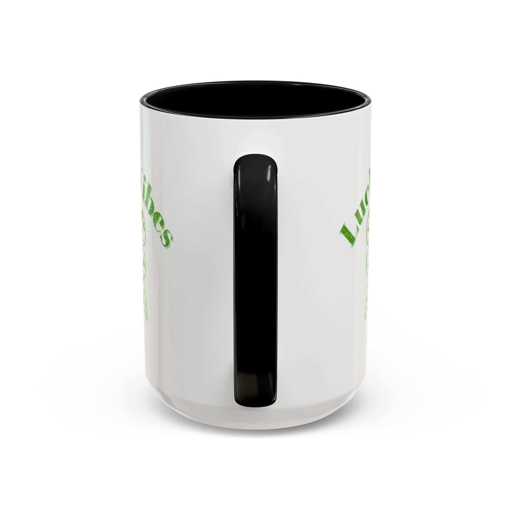 Lucky Vibes Accent Coffee Mug