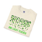 One Lucky Teacher Unisex Softstyle T-Shirt