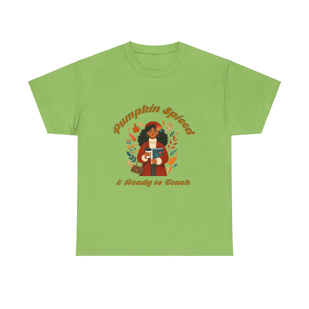 Pumpkin Spiced 1 Unisex Heavy Cotton Tee