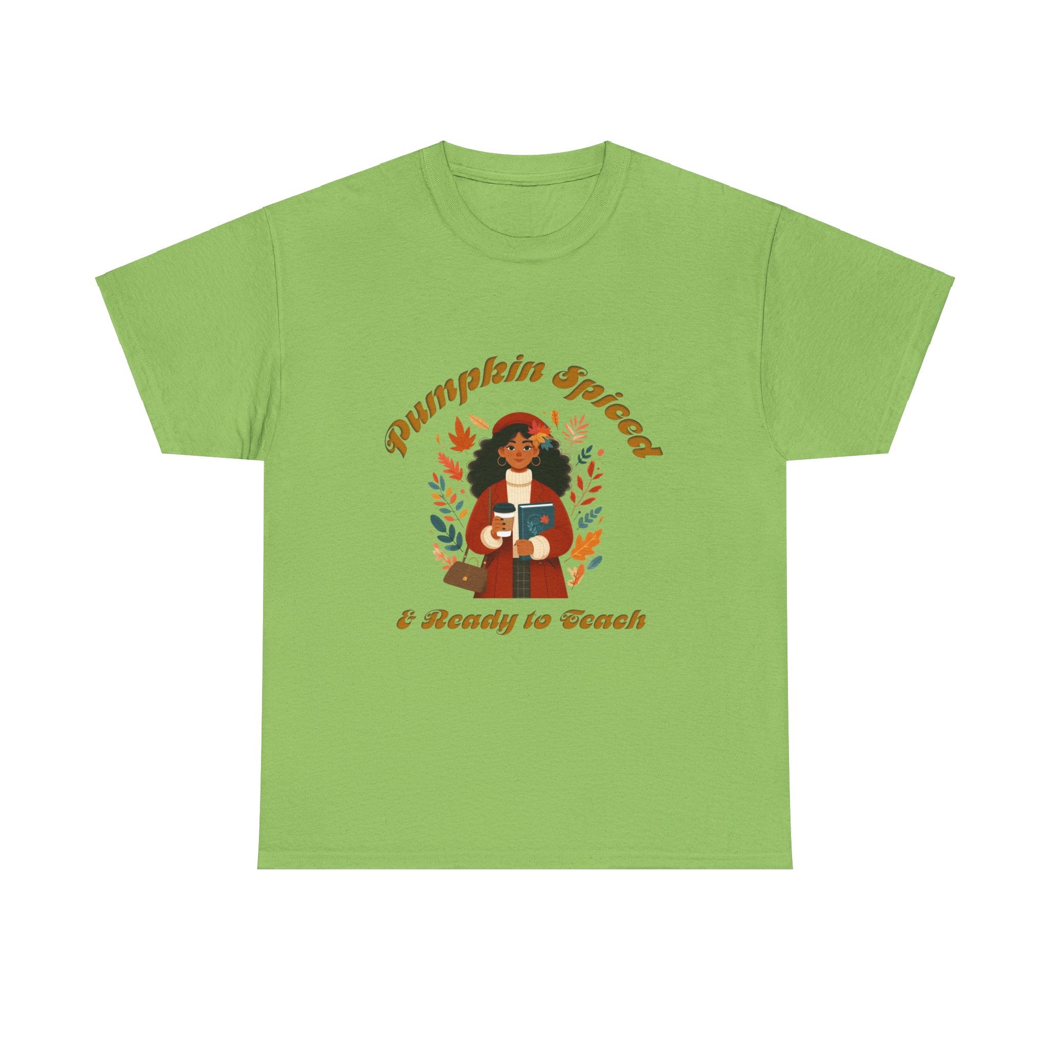 Pumpkin Spiced 1 Unisex Heavy Cotton Tee