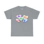 Single Hearts Valentine Unisex Tee
