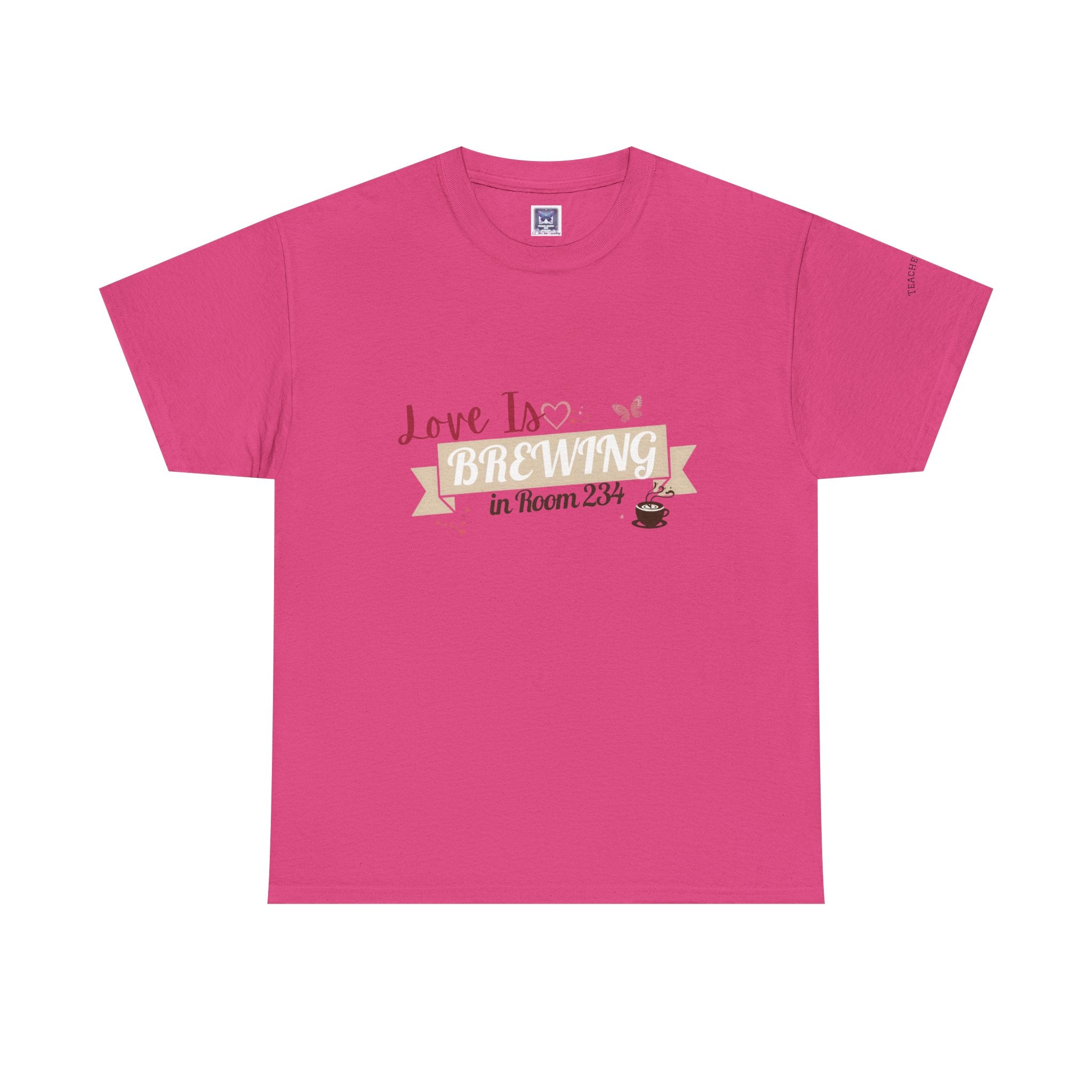[NEW] Love is Brewing in Room ... Customizable Tee