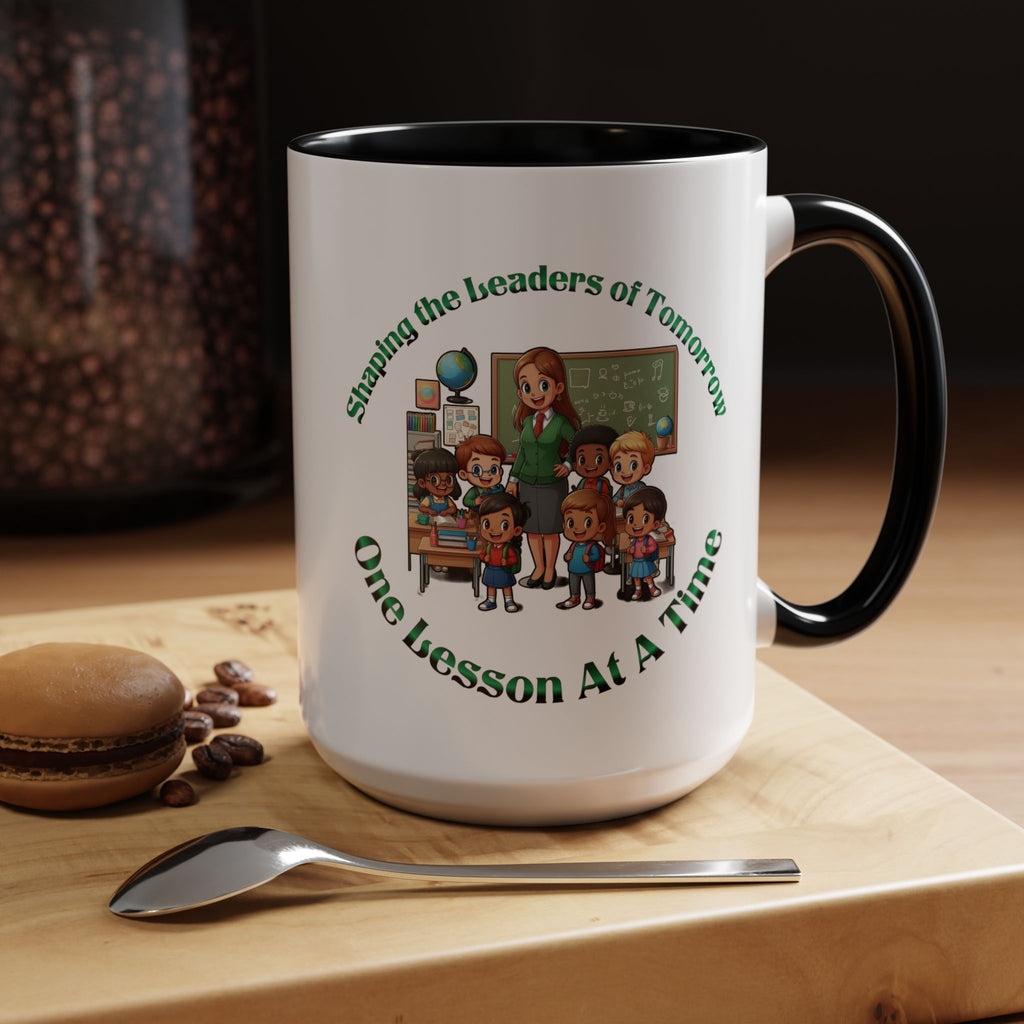 Shaping the Leaders of Tomorrow Accent Coffee Mug (11, 15oz)