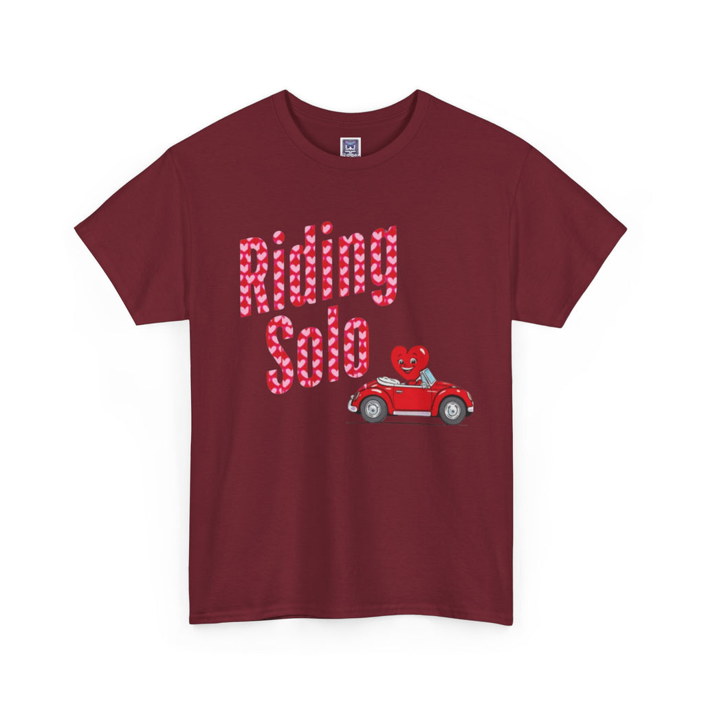 Riding Solo Valentine Unisex Tee