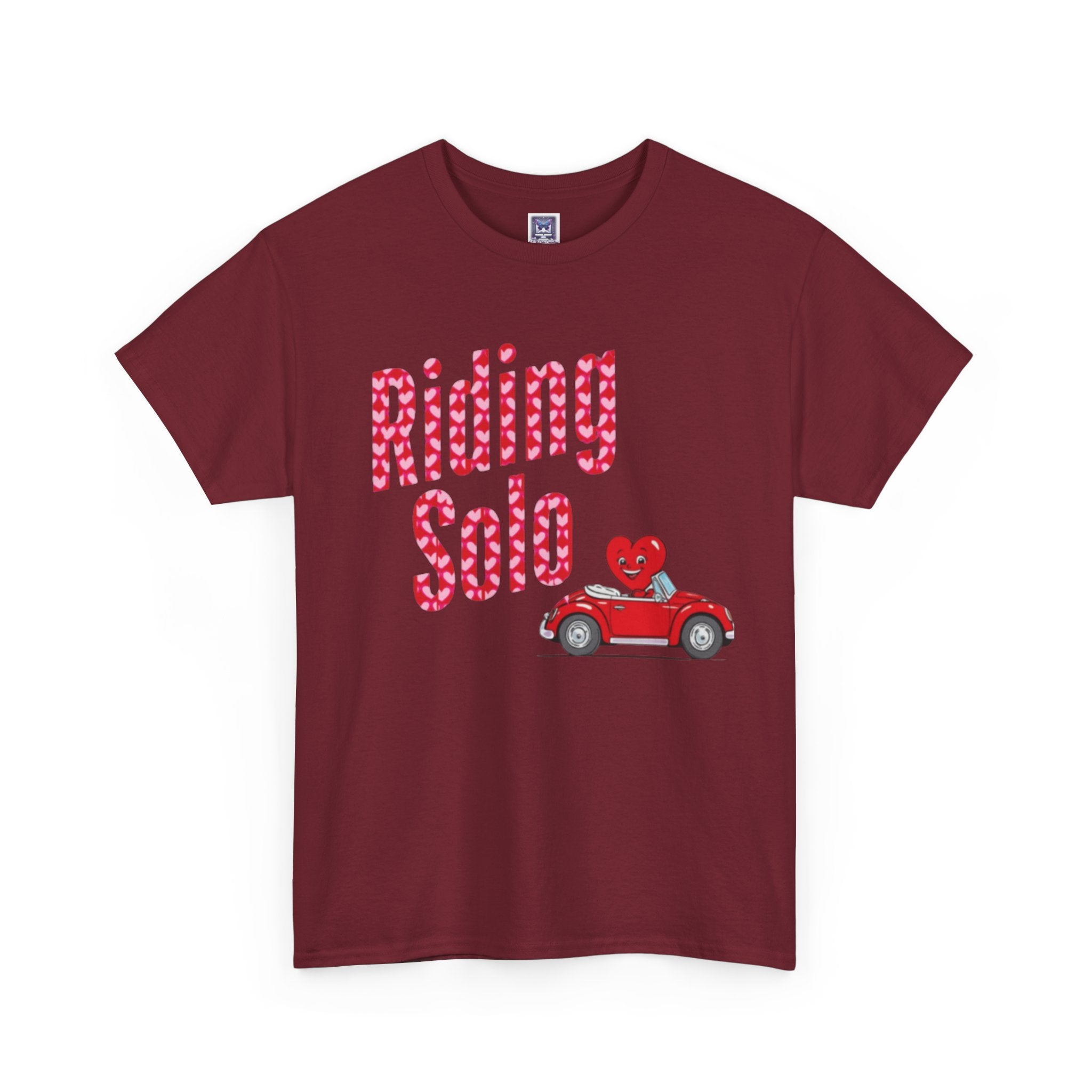 Riding Solo Valentine Unisex Tee