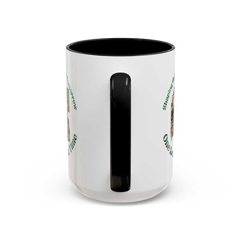 Shaping the Leaders of Tomorrow Accent Coffee Mug (11, 15oz)