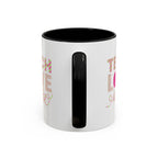 Teach Love Inspire Accent Coffee Mug