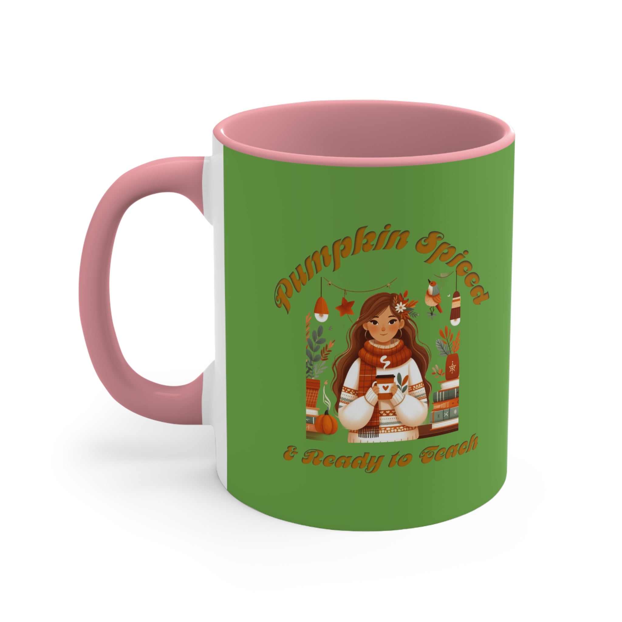 Pumpkin Spiced 3 11oz Accent Mug