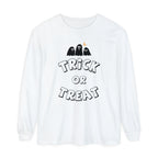 Adult Trick or Treat Long Sleeve Shirt Long Sleeve T-Shirt