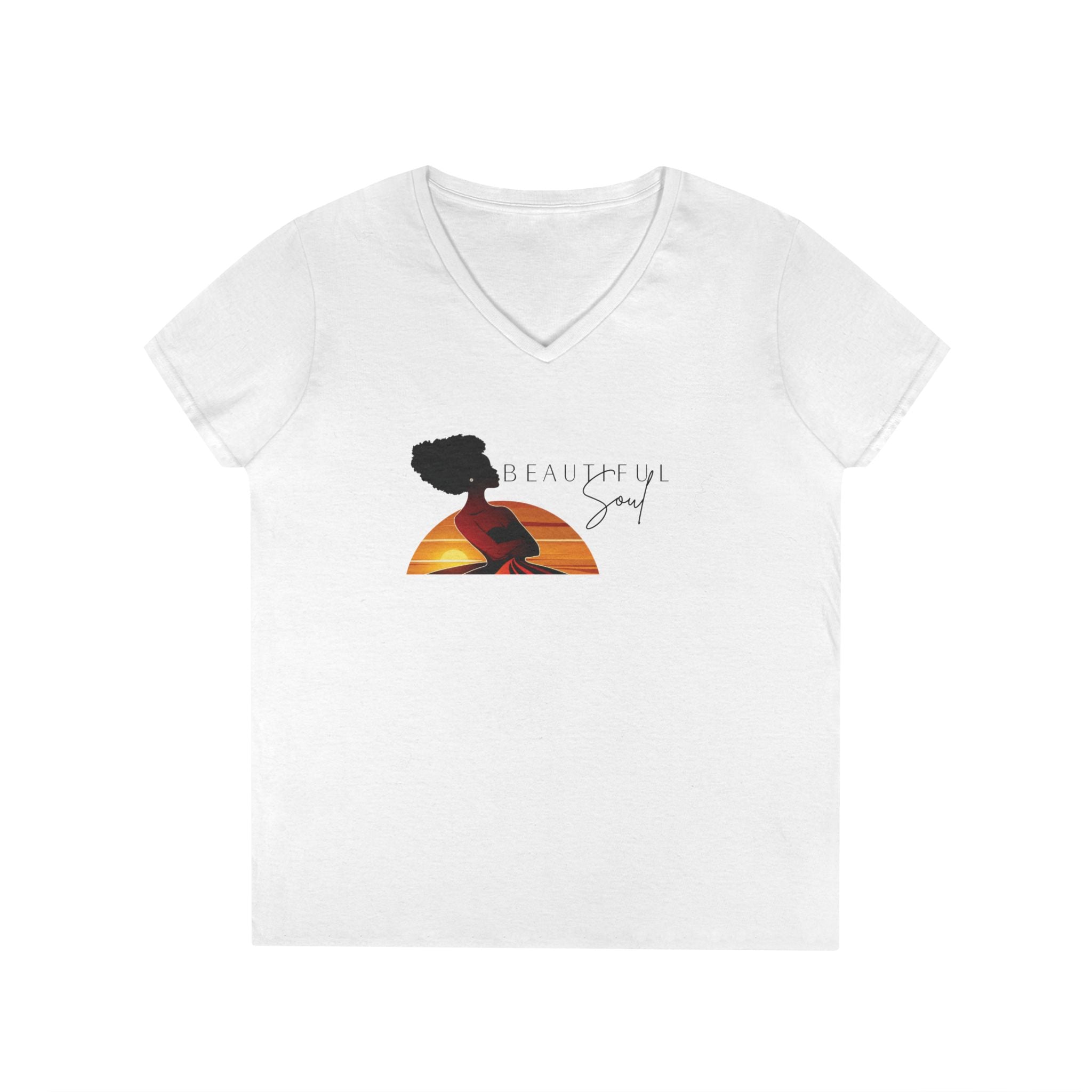 Beautiful Soul Ladies' V-Neck T-Shirt