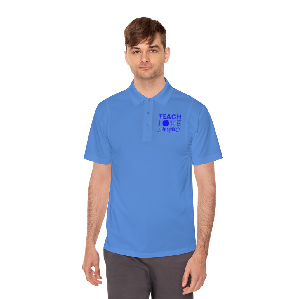 Teach Love Inspire Unisex Sport Polo Shirt