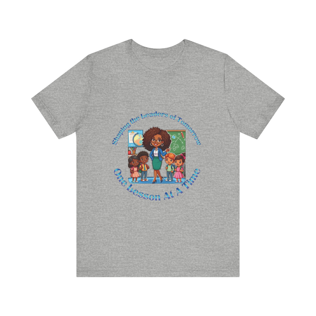 Shaping the Leaders of Tomorrow Unisex Jersey Short Sleeve Tee