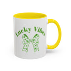 Lucky Vibes Accent Coffee Mug