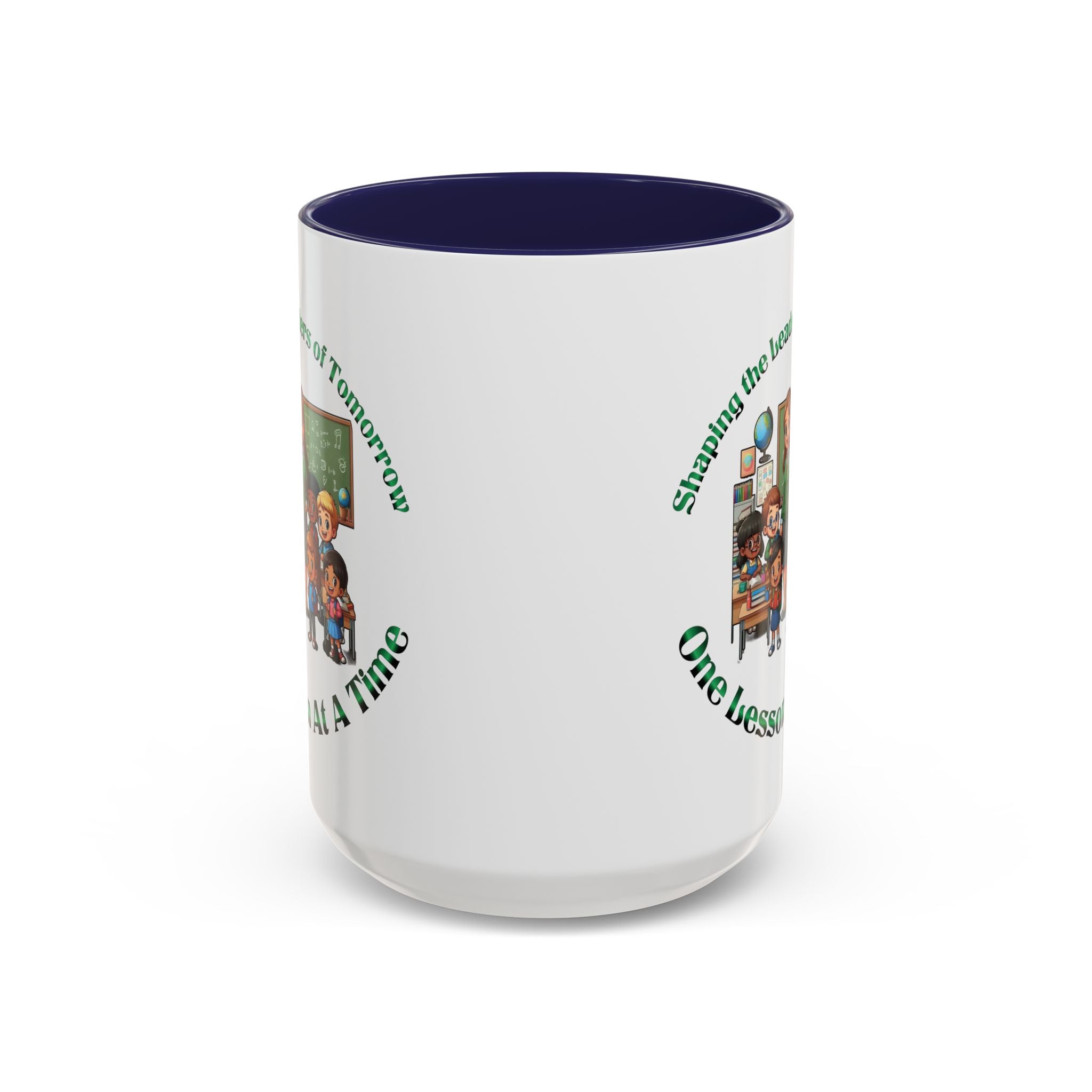Shaping the Leaders of Tomorrow Accent Coffee Mug (11, 15oz)